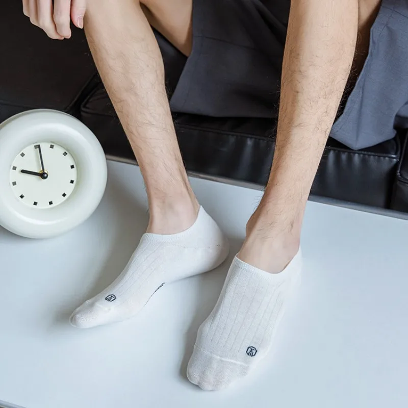 Herren socken für den Sommer einfarbige kurze Socken niedrige Röhre absorbieren Schweiß Baumwoll socken für Männer atmungsaktive