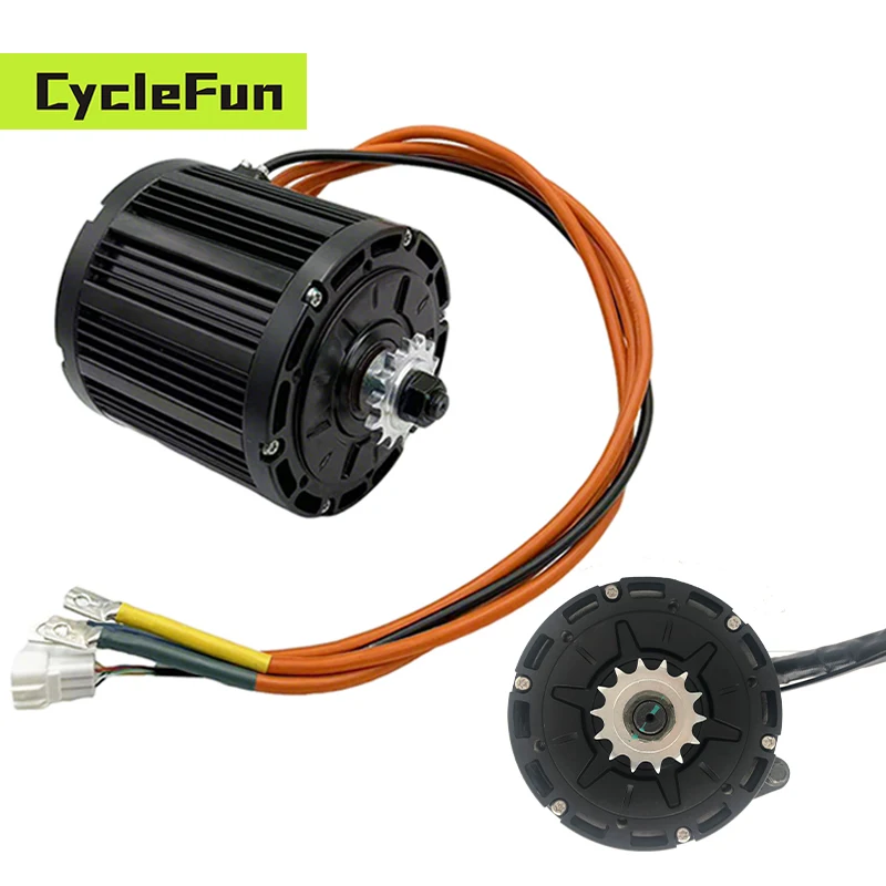 

QS138 90H двигатель среднего привода с номиналом 4000 Вт 72 В пиковая 13 кВт 110 кВт тип Холла для электрического мотоцикла E-Scooter