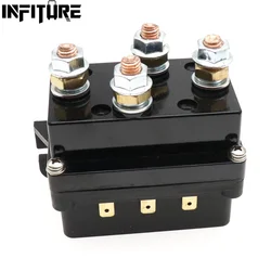 12V/24V 500A Boat ATV Truck Control Contactor Winch Control Solenoid Relay Electric Wireless Remote Control System Control