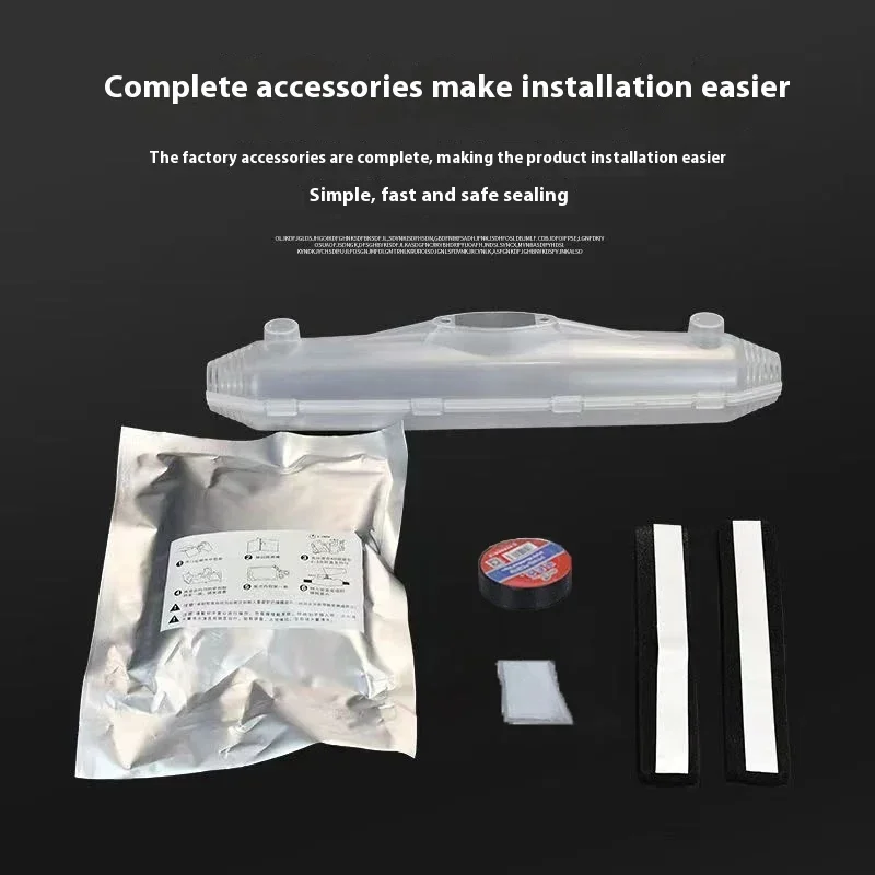 Outdoor 1kv Glue-filled Waterproof Junction Box IP68 Street Lamp Buried Submersible Pump Underwater Cable Head Junction Box