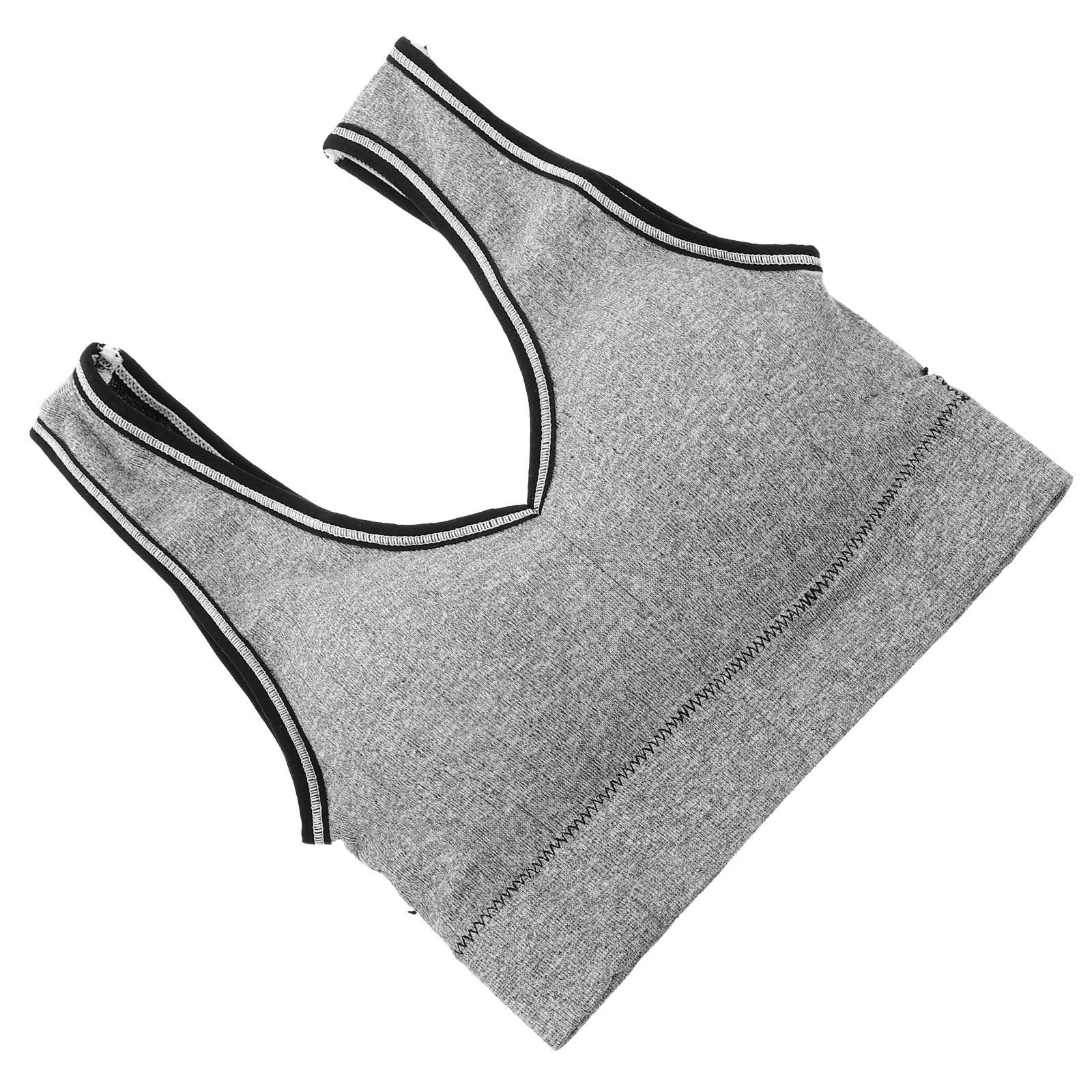 

Womens Wirefree Sports Bra Breathable Nylon Fitness Bra Slim Fit Sweat Absorbing Workout Underwear for Running Yoga
