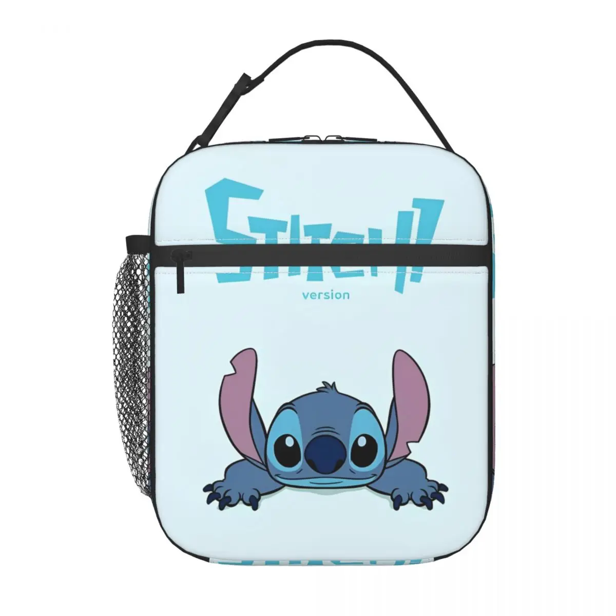 Stitch Insulated Lunch Bag Food Bag Portable Cooler Thermal Lunch Boxes For School Office