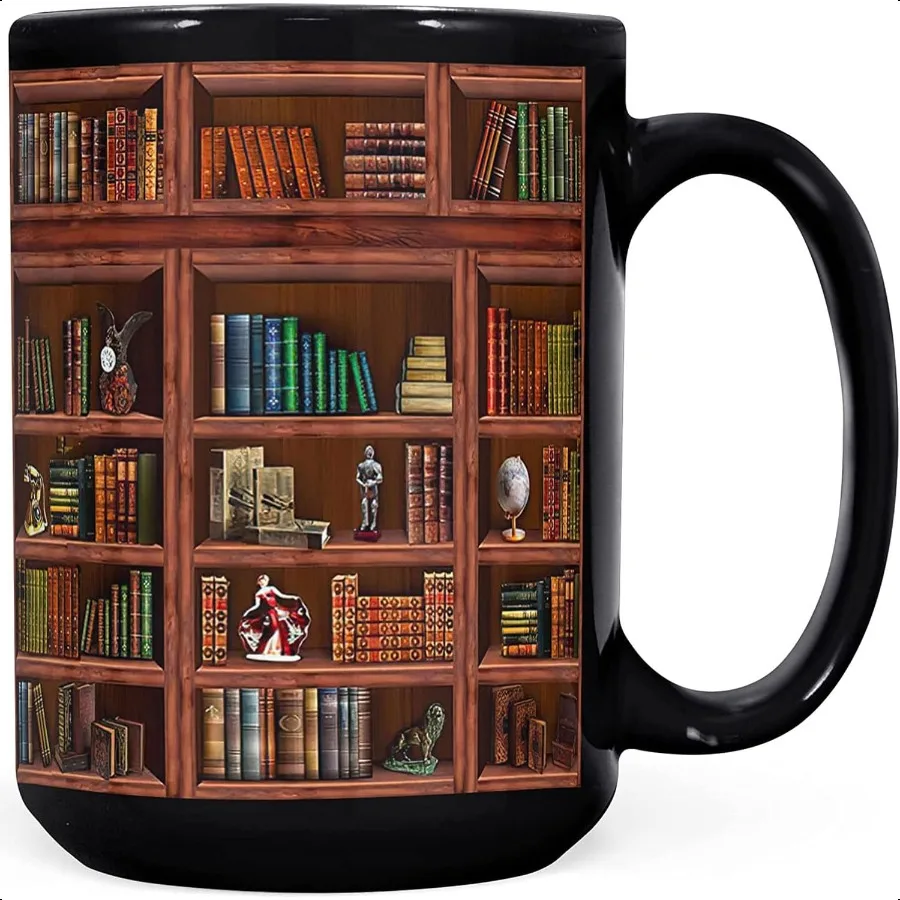 

2IMT книжная кружка, библиотекарские подарки для любителей книг, женская кофейная кружка для библиотеки, подарки для книжного клуба для женщин, чтение книжных предметов, книжный червь
