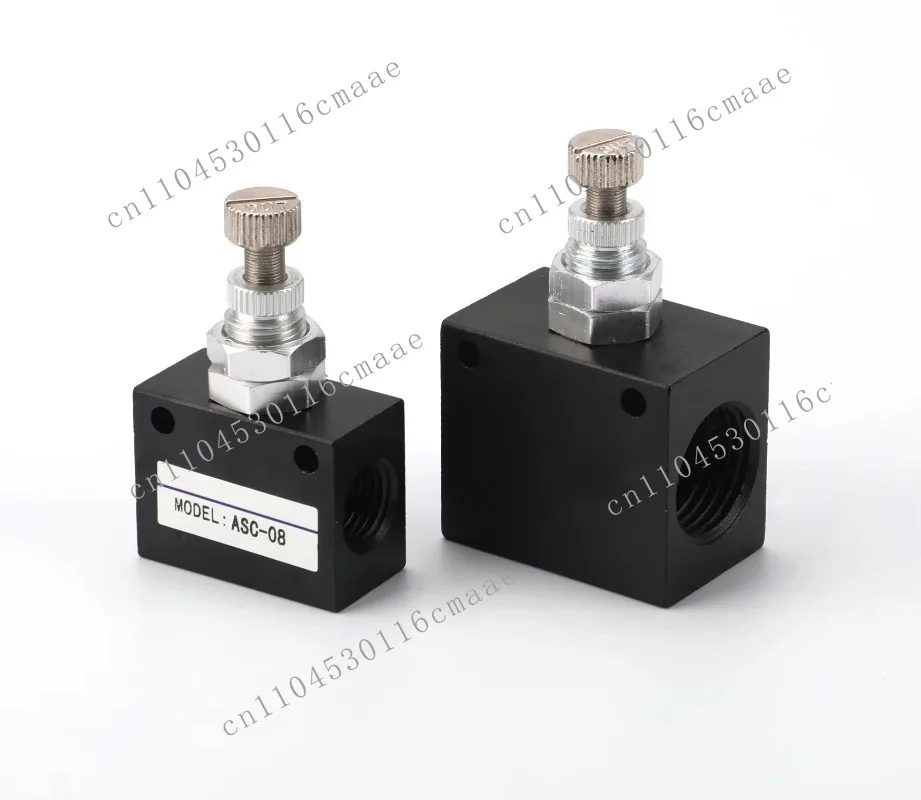 

Industrial machinery parts Pneumatic components Speed controller Pneumatic valve one-way throttle valve Adjustable speed
