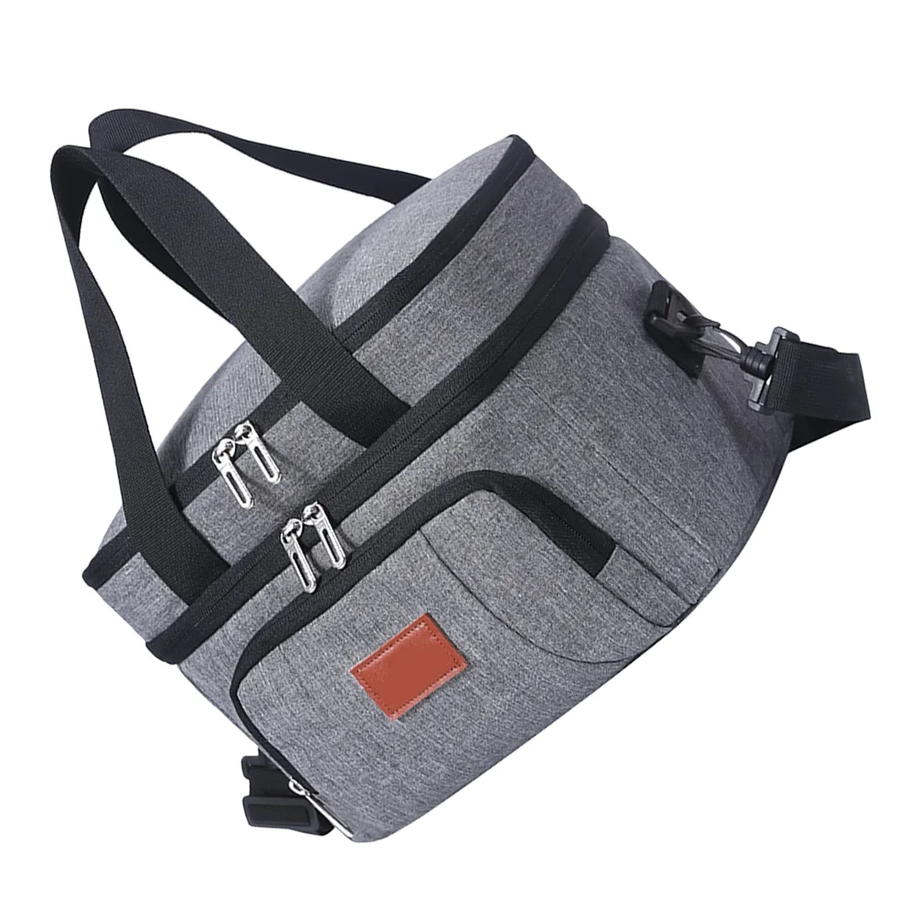 

Insulated Lunch Bag Thermal Cloth Reusable Grocery Food Storage Bags Portable Bento Outdoor Meal Containers Heat