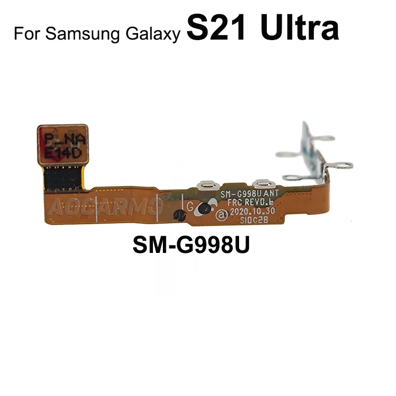 Aocarmo Signal Antenna Module Flex Cable Replacement For Samsung Galaxy S21 Plus Ultra S21U S21+ SM-G996B G996U G991U/B G998B