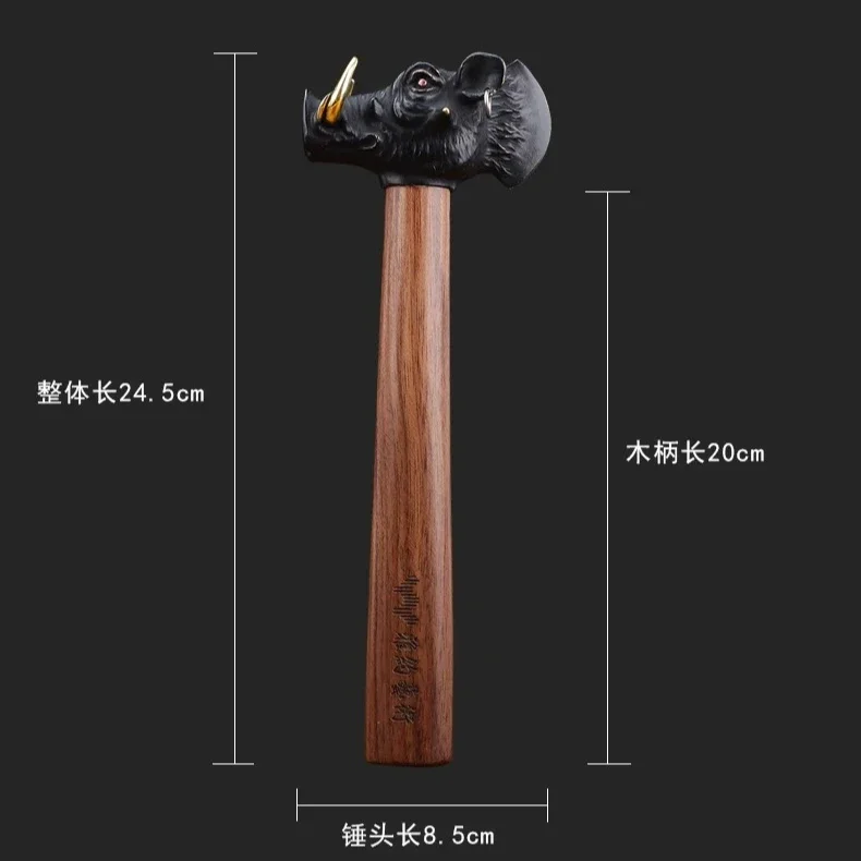 Outdoor Camping Portable Multifunctional Brass/stainless Steel EDC Hammer Axe Bottle Opener Emergency Survival Equipment