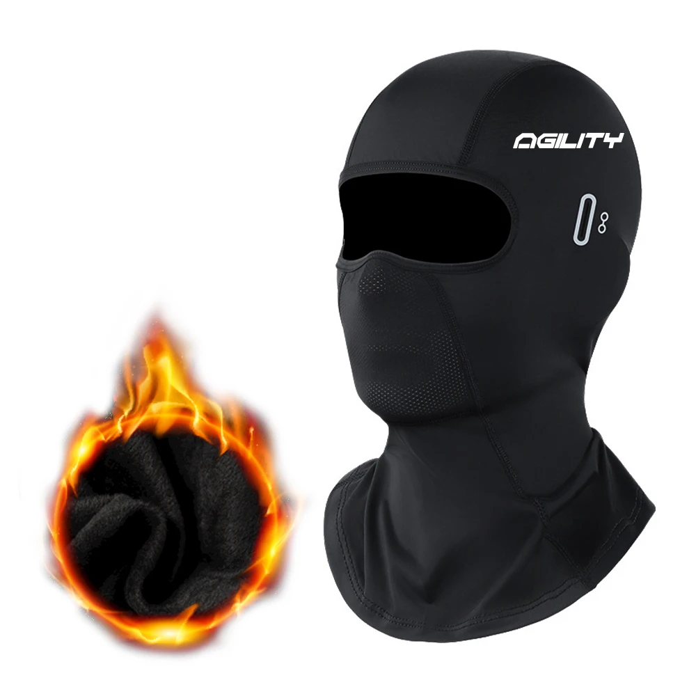 For KYMCO Agility 50/125/150/200 & R16 / City Motorcycle Balaclava Summer UV Protection Glasses Face Breathable Hole Winter Warm view 4