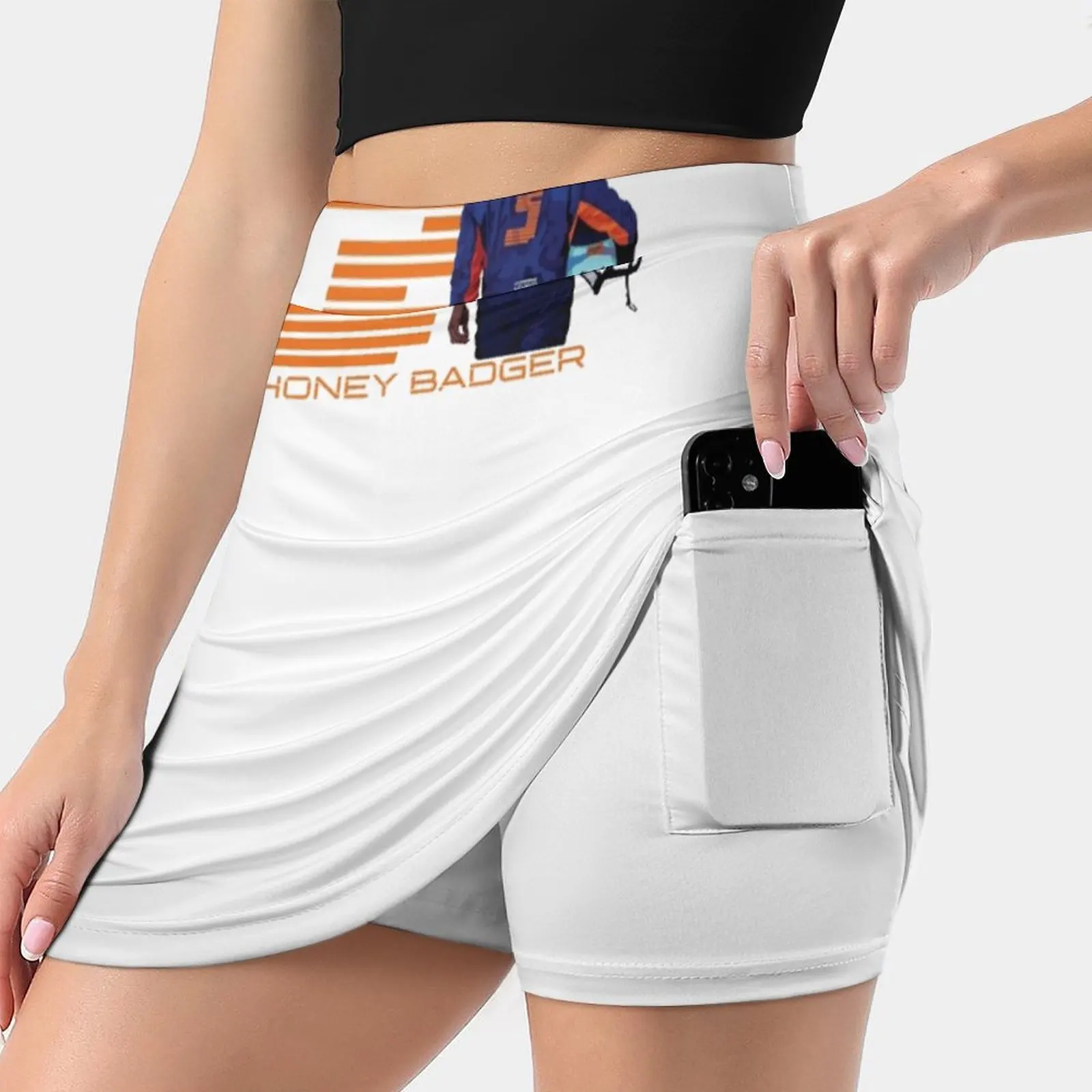 

Dr3 Honey Badger Summer Women'Sshorts Skirt 2 In 1 Fitness Yoga Skirt Tennis Skirts Daniel Ricciardo 3 Trending Motorsports