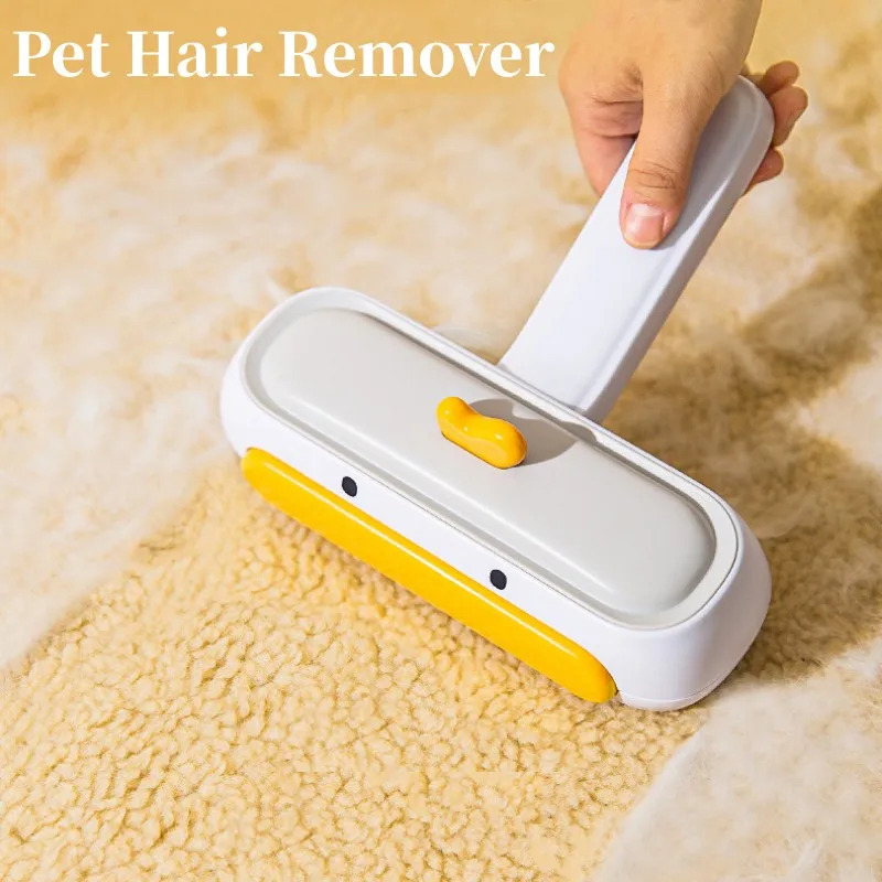 Pet Hair Remover Roller Dog Cat Fur Remover Self-cleaning Clothes Sofa Lint Remover Brush Hair Sticker Household Cleaning Tools