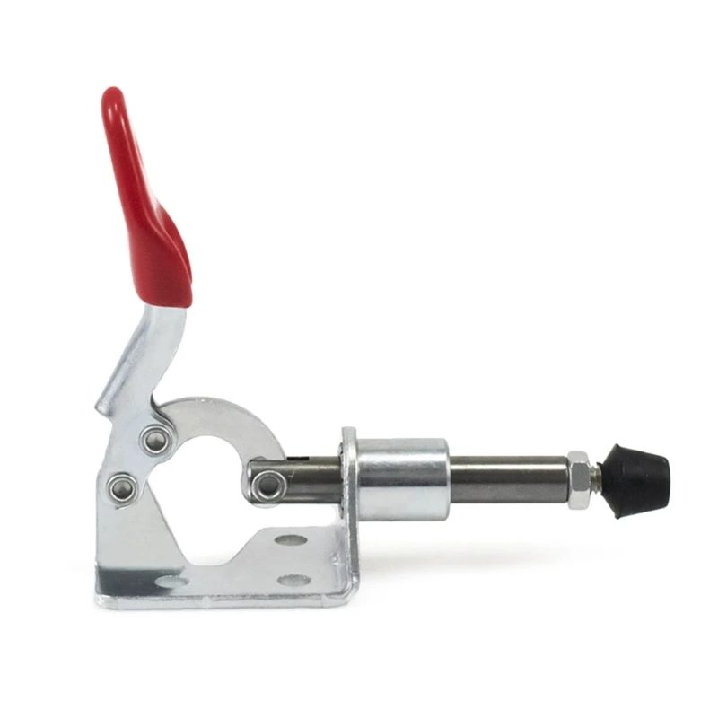 Toggle Clamps Push-pull Clamps 45kg Holding Capacity Antislip Vertical Toggle Clamps Hand Tool Vertical Type GH-301-AM KXRE