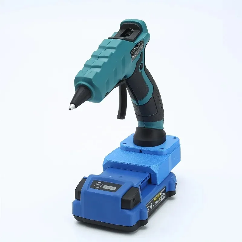 150W Hot Glue Gun Tool for Kobalt 24V Li-Ion Battery Silicone Craft Repair DIY Using 7mm Glue Stick Power tool accessories