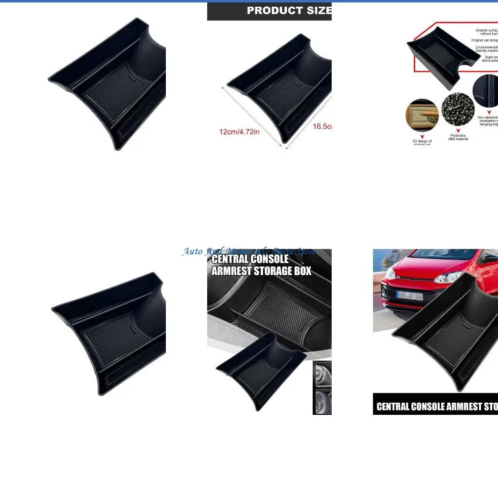 

P9FD Armrest Storage Box Center Console Box Auto Accessories for UP