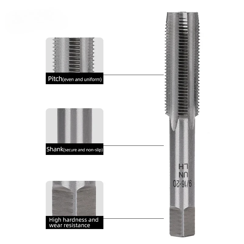 Super B Bicycle Repair Tools Tap Set with a Tap Handle High Hardness Material Precision Frame and Drill Bits TB-19000