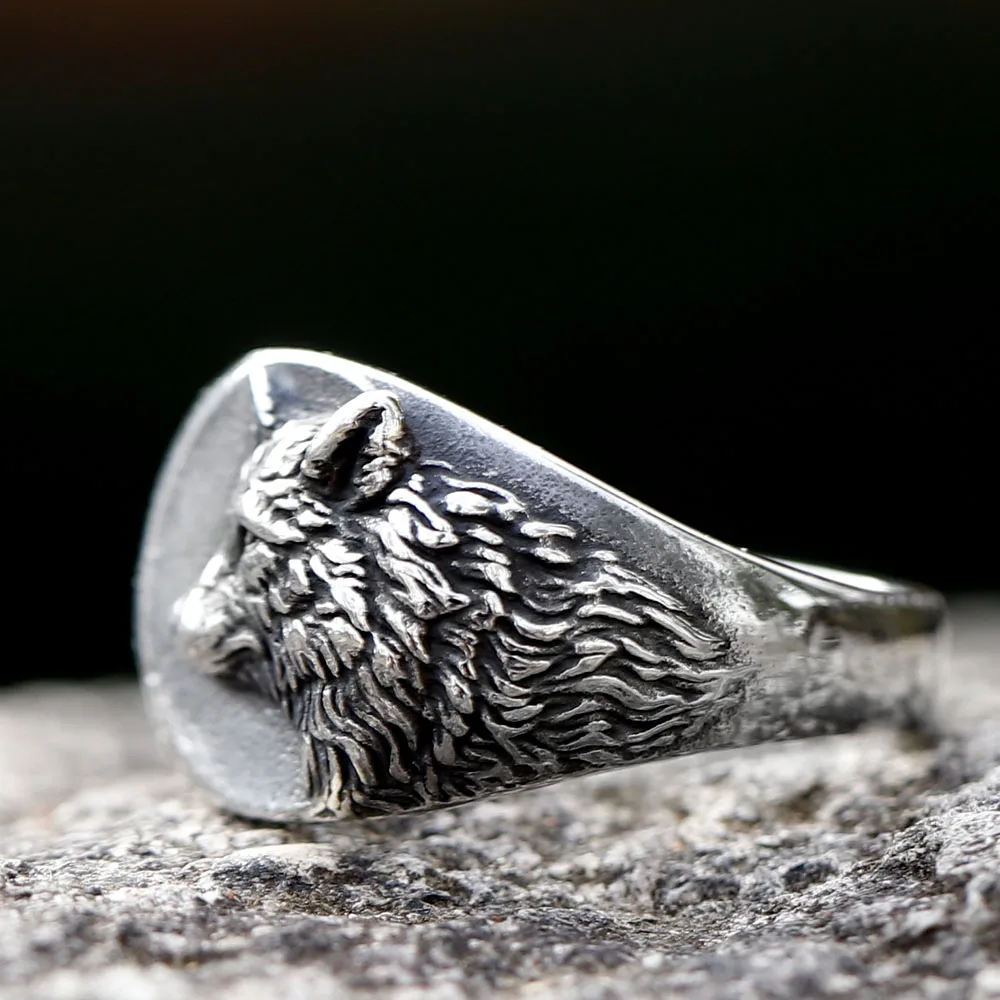 الفولاذ المقاوم للصدأ فايكنغ الشمال خاتم ثور للرجال ، مجوهرات عالية الجودة ، 316L ، جديد ، شحن مجاني ،