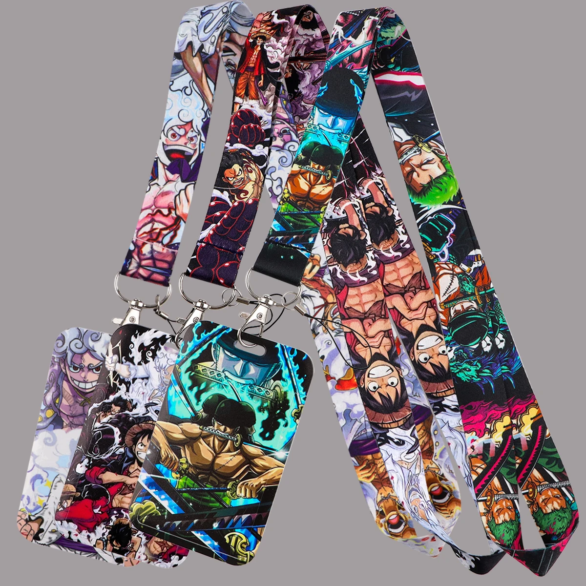 

Japanese Anime Lanyards Manga Neck Straps Keychain ID Card Pass Gym Mobile Phone Key Ring Badge Holder Accessories Gifts