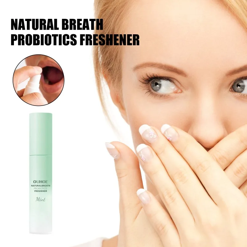 Breath Probiotics Freshener Dating Smell Oral Care Halitosis Odor Refresh Preventing Dental Plaque Remove Smoke Bad Breath Spray