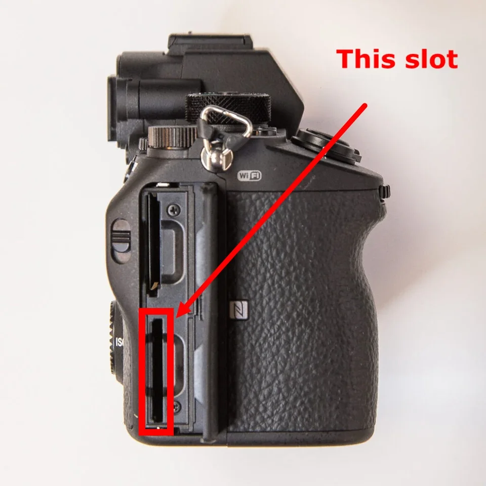 Sdメモリカードリーダースロット,sony ILCE-7RM3 ILCE-7M3,a7iii