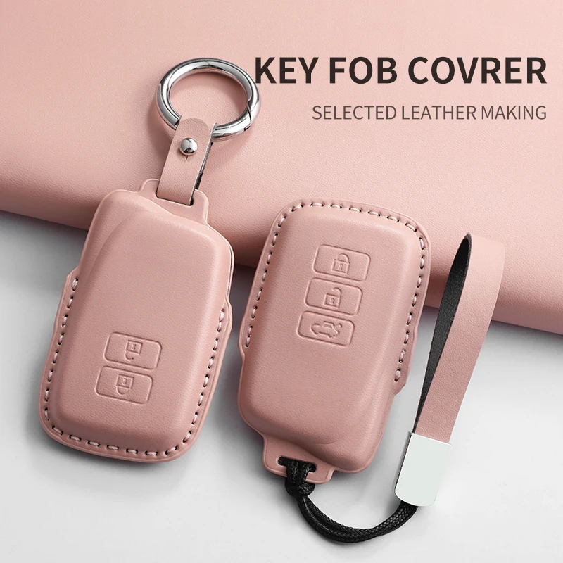 Car Key Fob Cover For Lexus ES200 RX350h ES260 ES300h NX200 LS500 GX Smart Remote Key Shell Auto Accessories