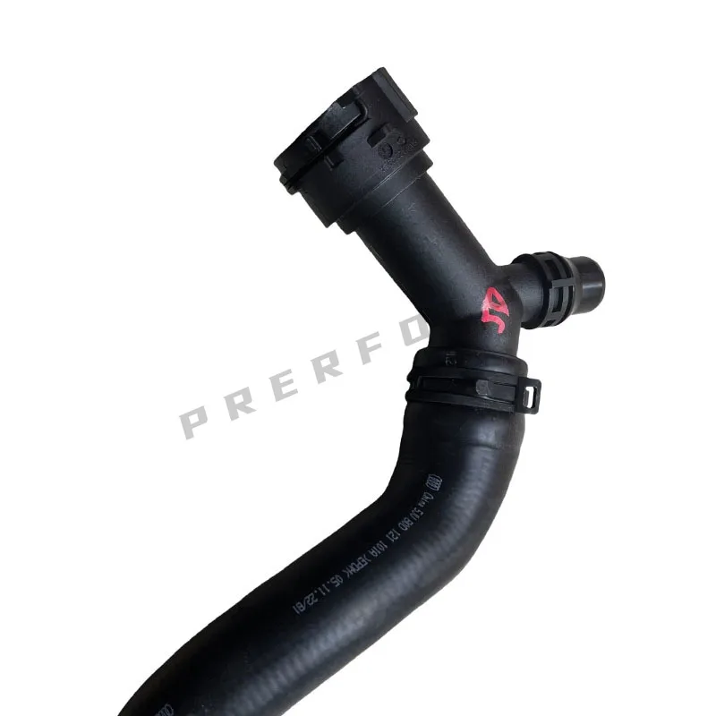Parte superior da mangueira refrigerante do radiador do motor para Audi Q5 2.0T 2018-2025 80A 122101 BK 80A 122101 AB 80D 122101 Um 80D 122101