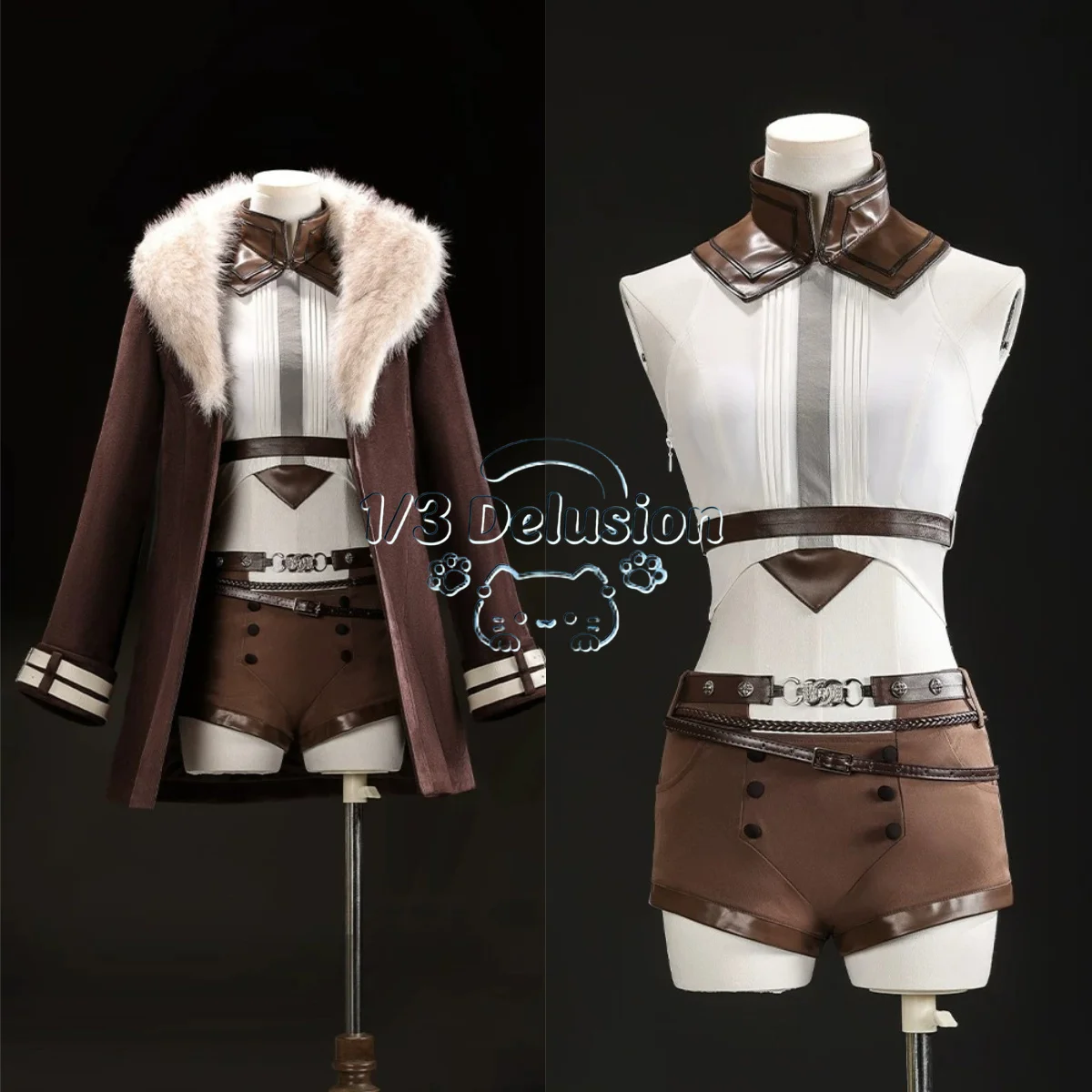 Mushoku Tensei Eris The Sword King Cosplay Costume Full Set Anime Cos Outfit for Comic Con Halloween Role Play 1/3delusion