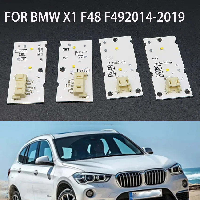 

FOR BMW X1 F48 F49 2014-2019 Car Hernia Headlights DRL Chip Ballast LED Boards Yellow Direct Replacement Bright Yellow