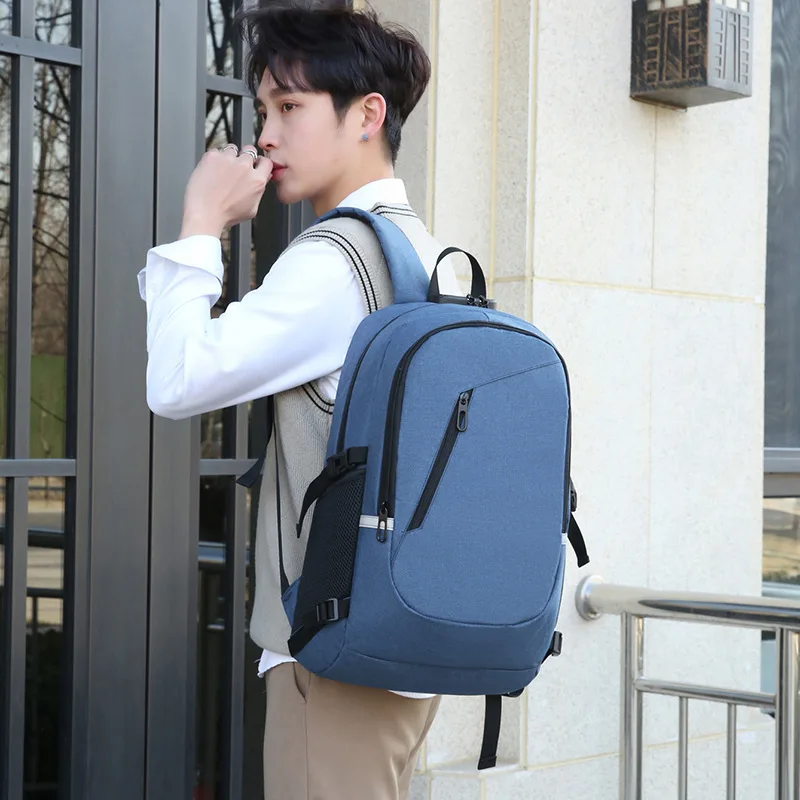 Men's Business Laptop Backpack Anti-Theft USB Charging Double Shoulder Bag Computer Backpack Travel Storage bag