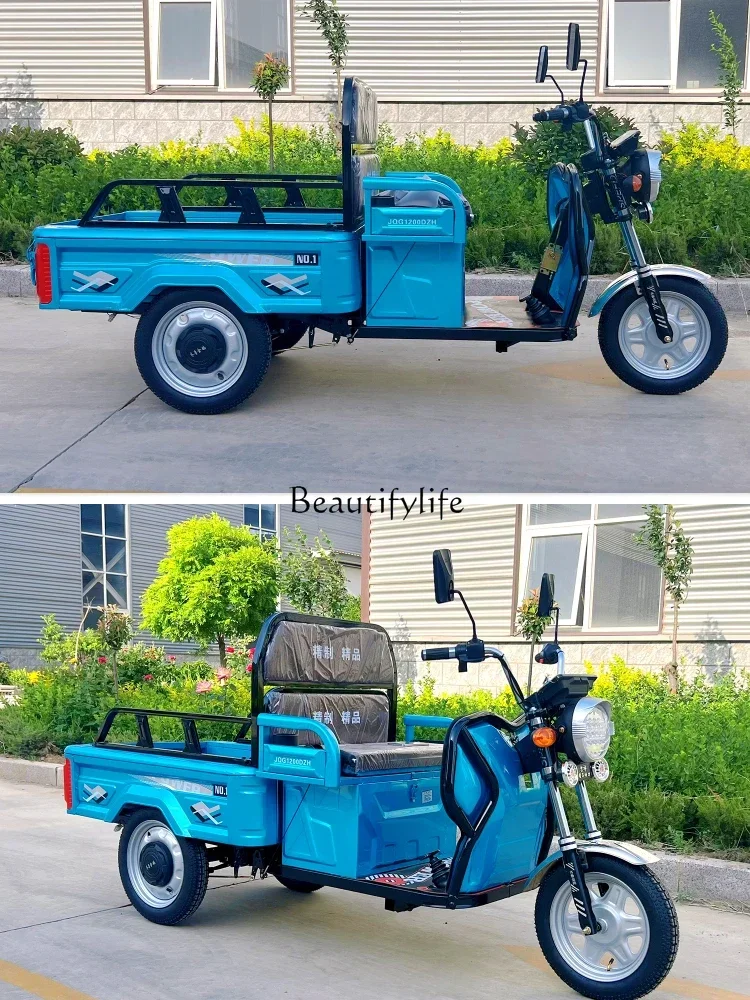 Small Bus Truck Bucket Electric Tricycle Cargo Pulling Small Household