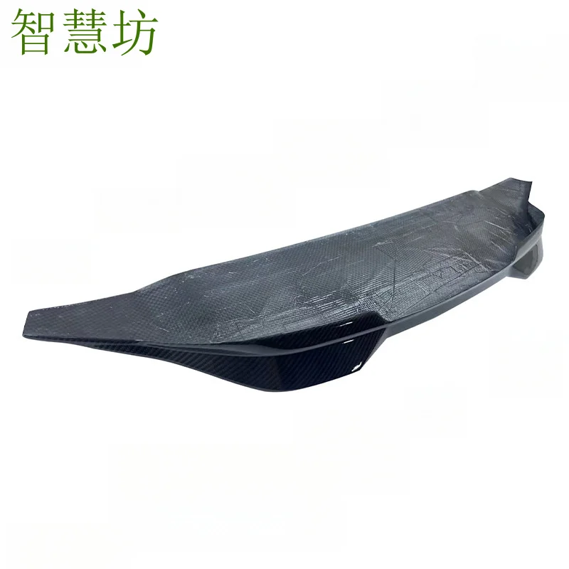 Suitable for BMW XM, real carbon fiber rear spoiler, top , pressure , modified fixed wind wing, no drilling required