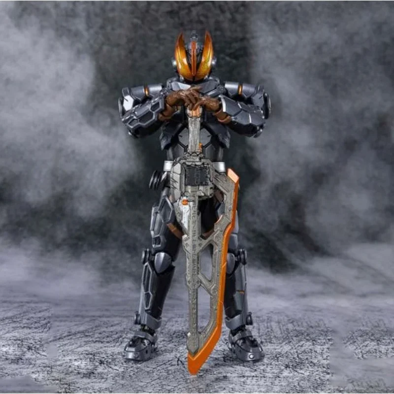 Bandai Original Kamen Rider Anime Figure SHFiguarts KAMEN RIDER BUSTER GENBU SHINWA  Action Figure Toys for Kids Gift Model Doll