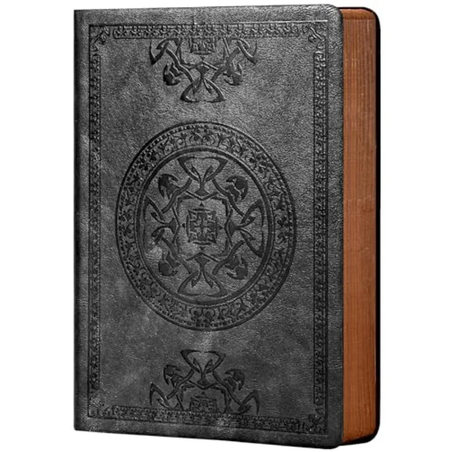 

Lined Journal for Men Soft Cover Notebook Leather Journals for Writing 180 Lay Flat Vintage Mens Journal Personal Diary 5.7'' X