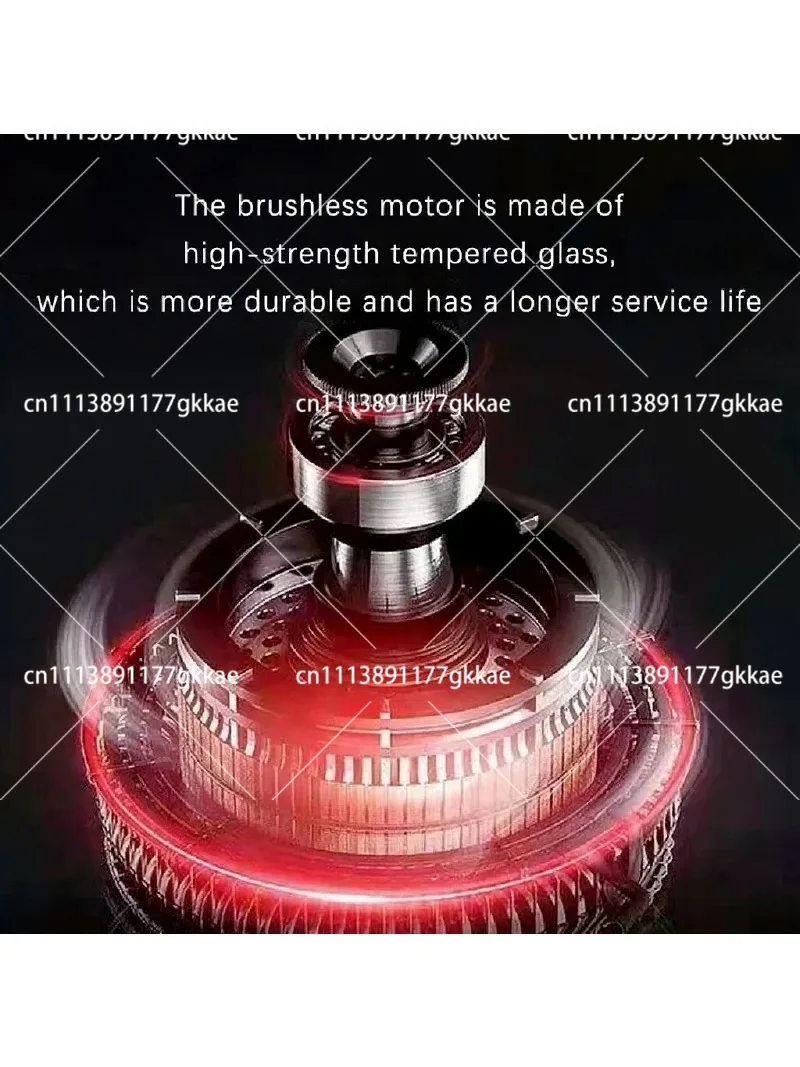 14 Inch Cordless Chainsaw 21V Brushless Motor Mini Electric Saw for Wood Cutting, Portable One-Hand Pruning Saw view 2