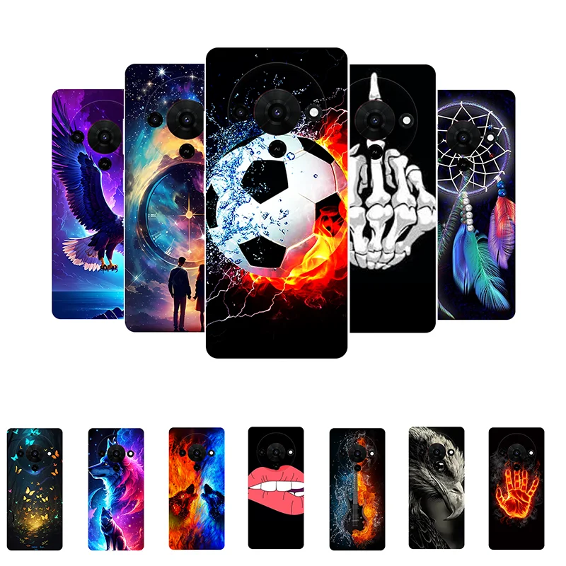 Para zte blade a76 5g capa futebol silicone macio capa traseira casos para zte blade a76 a 76 capa de telefone bladea76 5g fundas
