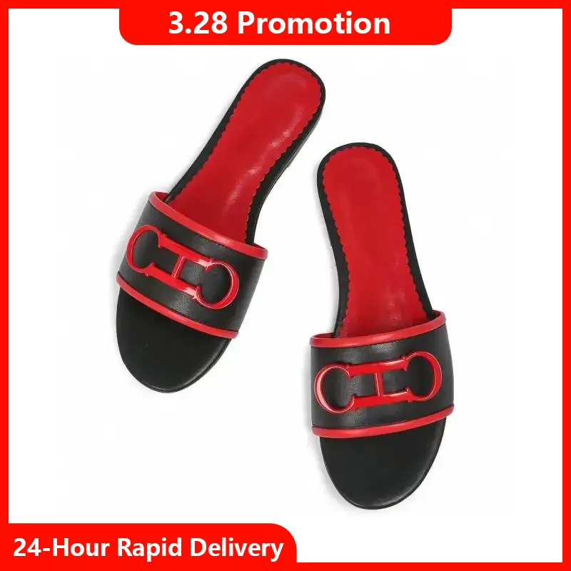 

Simple Solid Color Design Wear Beach Ladies Slippers 2025 New Everyday Style Fashion Solid Color Office Women's Slippers