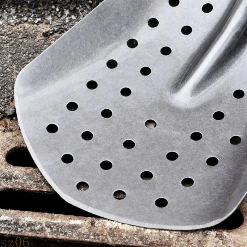 Q2Q4 Efficient Water Filtering Shovel High Carbon Steel Build Reduces Hand Strain During Prolonged Use