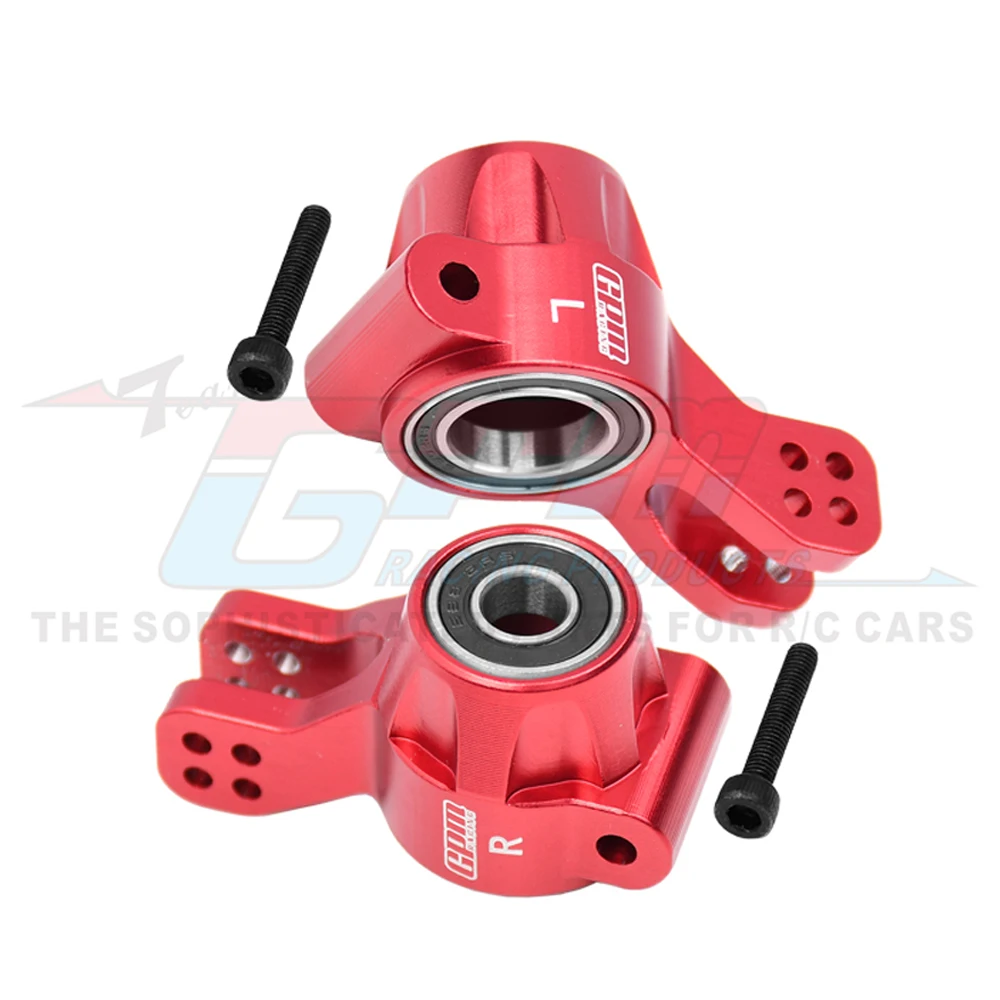 GPM Metal Rear Steering Cup Hub Steering Knuckles AR330404 ARA330830 for ARRMA 1/7 Big Rock 1/8 Kraton Notorious Outcast EXB 6S
