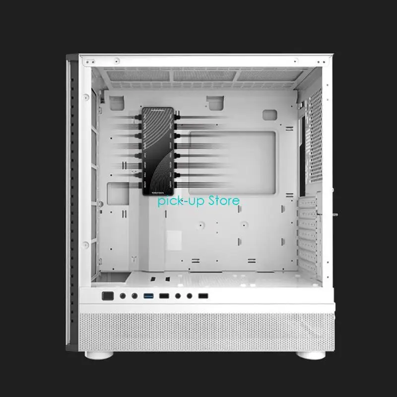 Q5WA 공간 절약 팬 허브 8 Argb 포트, 8 PWM 포트 스플리터, 냉각 최적화