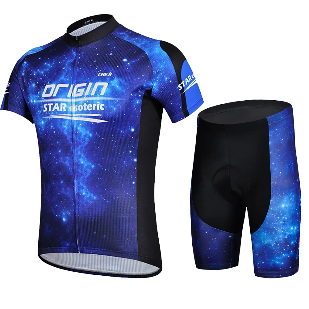 

Мужской велосипедный трикотаж MTB, одежда для велоспорта, быстросохнущая дышащая одежда с короткими рукавами для езды на велосипеде, шорты с силиконовой подушкой