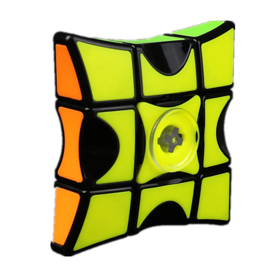 QiYi Fun Spinner Magic Cube 1x3x3 Speed Magic Cube Puzzle Fingertip Cubo Magico Toys Games Birthday Christmas Gifts For Children