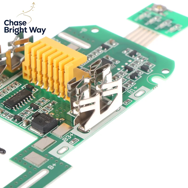 18V Lithium Battery PCB Protection Board With Indicator For  BL1850B BL1840B 3.0Ah Battery