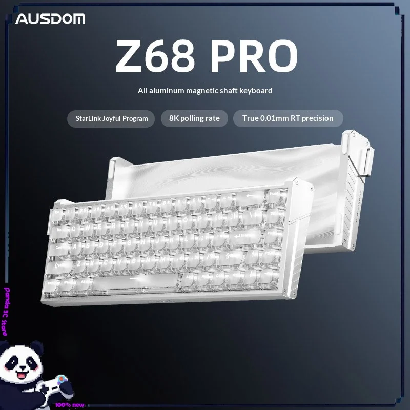 Ausdom Z68pro Magnetic Switch Mechanical Keyboard High End All Aluminum Tile Roland Gaming And Esports Special Computer Apex Cs