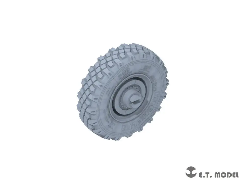 ET MODEL   1/35 P35-155 U.S.Army Stryker Armored Vehicle Sagged Wheels 3D Printed