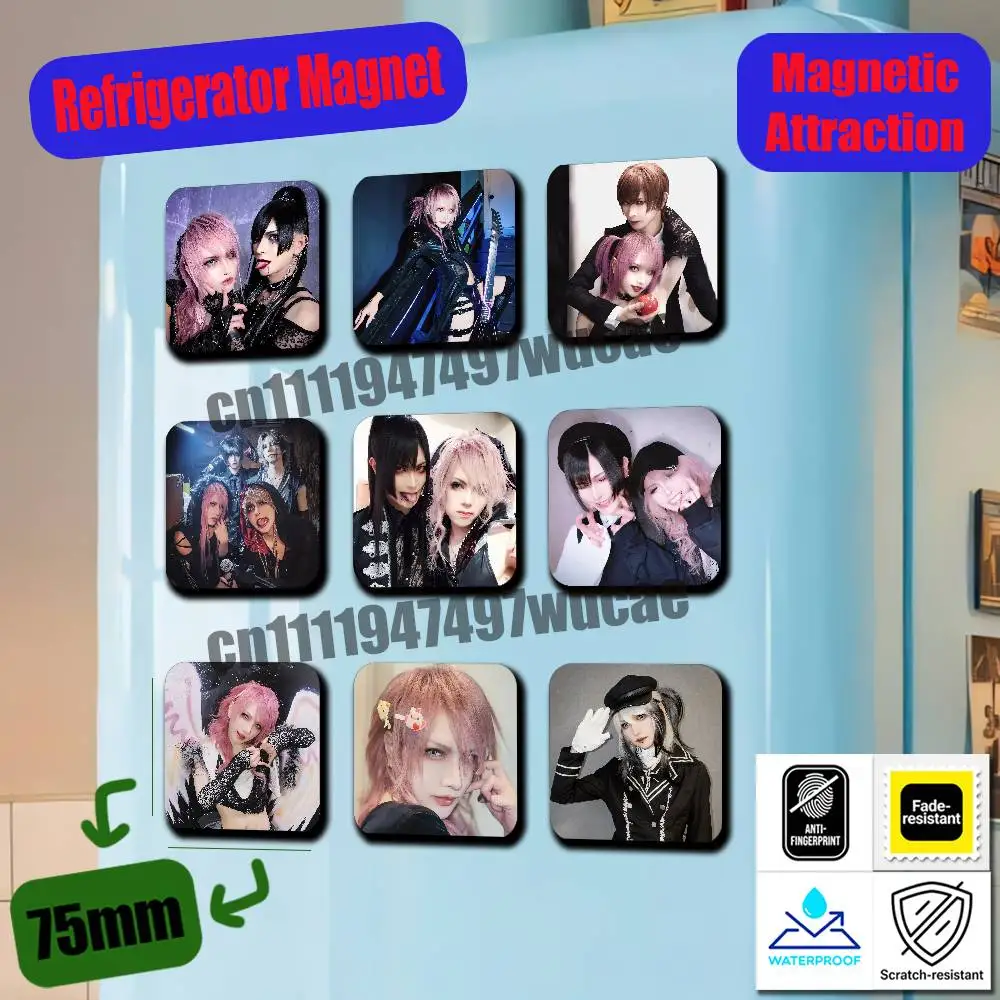 Для J-Jiluka S-Sena R-Ricko Z-Zyean B-Boogie Магниты на холодильник, металлические магниты для морозильной камеры, индивидуальные магнитные чехлы для карт на холодильник.