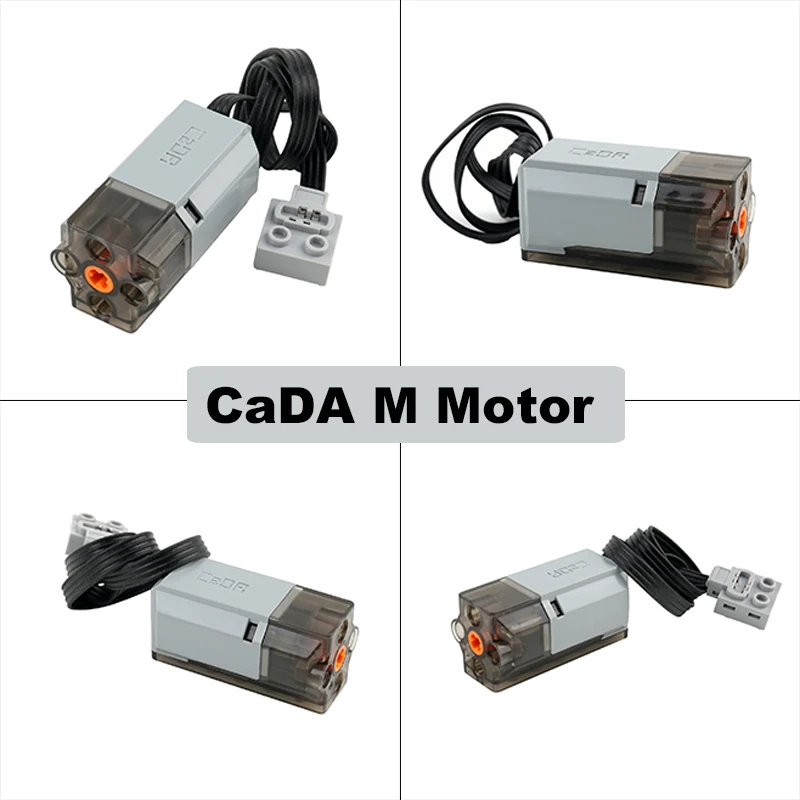 Motor MOC M, funciones técnicas de potencia DIY, bloques de construcción, maquinaria tecnológica para legoeds, coche, camión, encendido