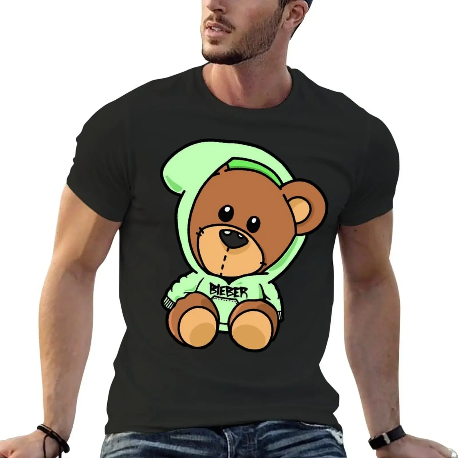 Bieber Bear T-Shirt affliction shirts anime stuff football t shirt mens graphic t-shirts funny