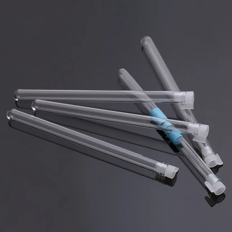 ขวดน้ำหอมขนาดเล็ก10ชิ้นขวดแก้วใสสำหรับเดินทางขวดน้ำหอมบางขวดทดลองพร้อมปลั๊กด้านใน