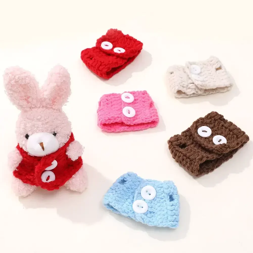 For Doll Accessories Weaving Sweaters with Yarn Hooks Dolls Accessories Cute Decoration Little Cloths