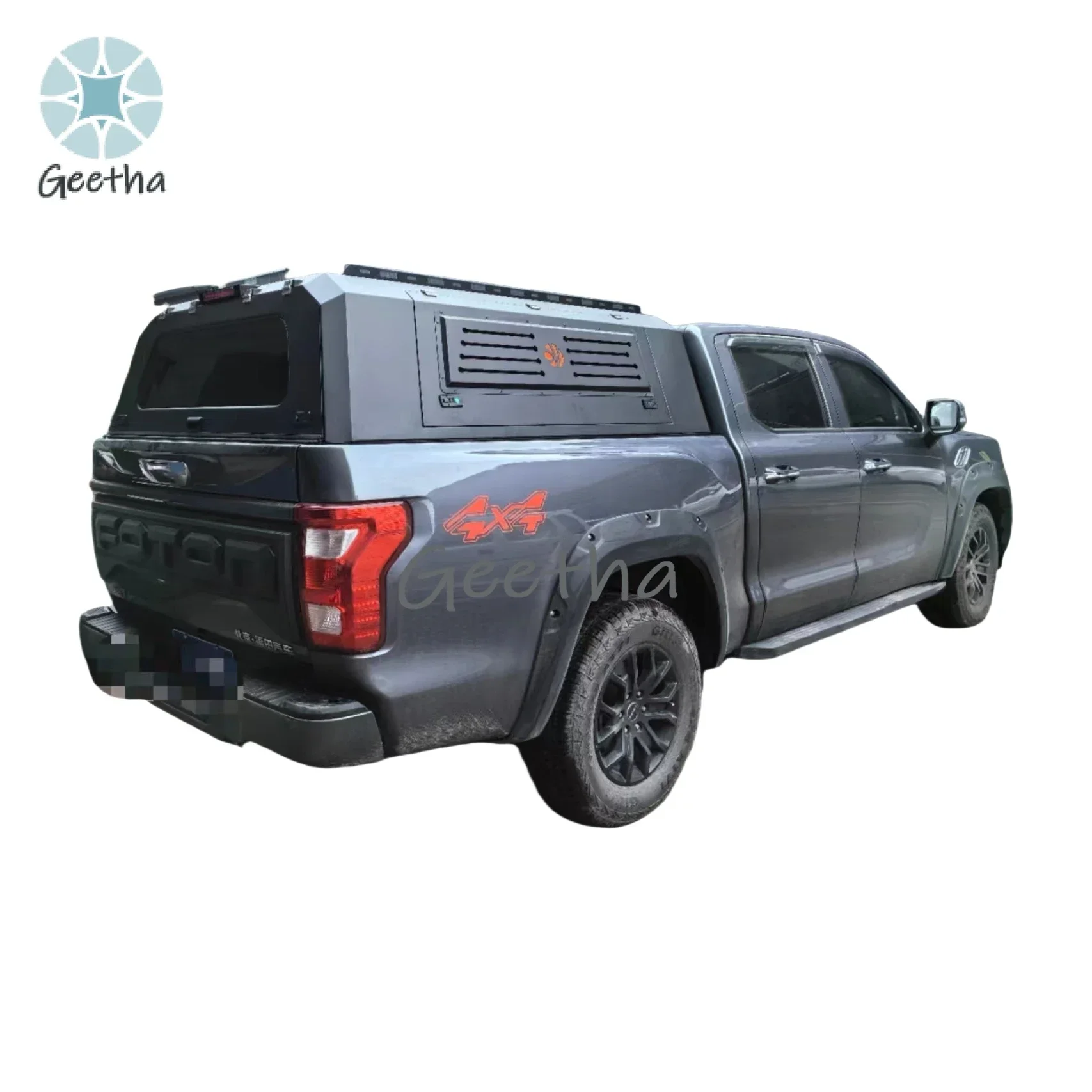 

Hard Shape Aluminum Container Hardtop Canopy For ISUZU DMAX Chevy Colorado Aluminum Black Cover Pickup Truck Canopy