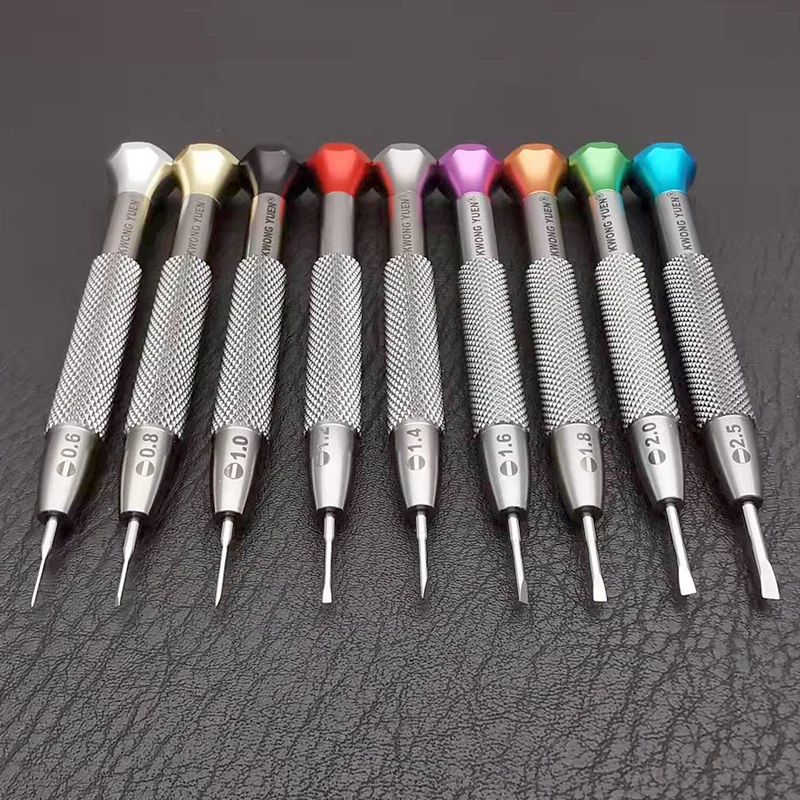 High Quality Big Aluminium Handle Screwdrivrs For Watchmaker,  Watch Repair Tools Eyeglasses Tools