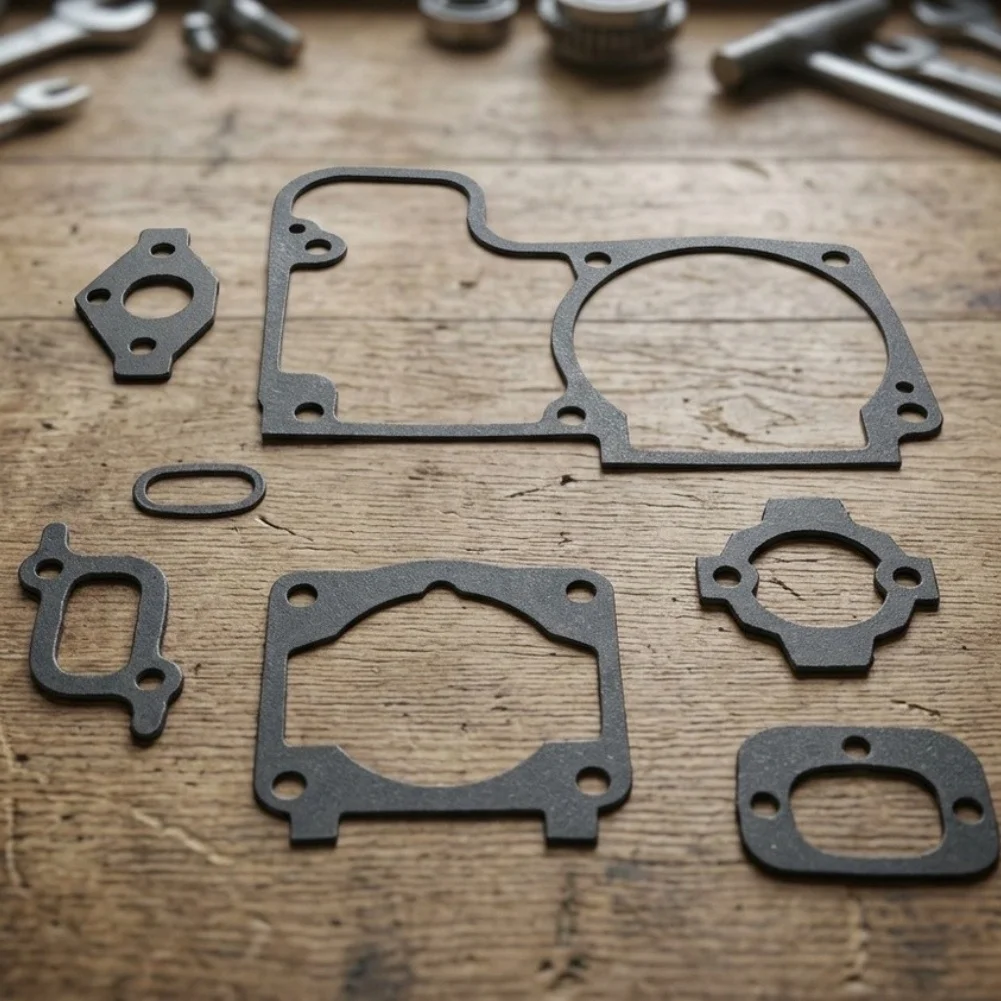 7-Piece Gasket Set For Chainsaws PS330, PS340, PS401,PS410,PS411 & More Base Gasket Set Garden Power Tool